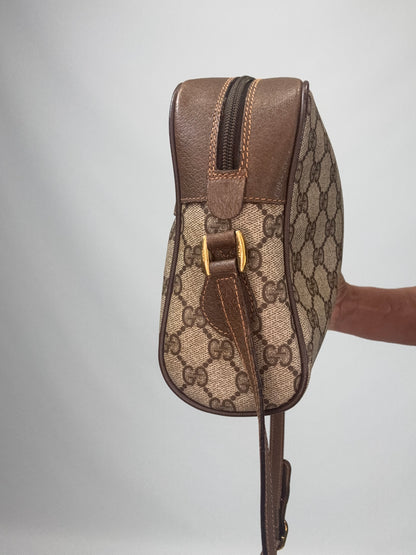 Gucci GG Supreme Web Sherry Line Crossbody - Vintage
