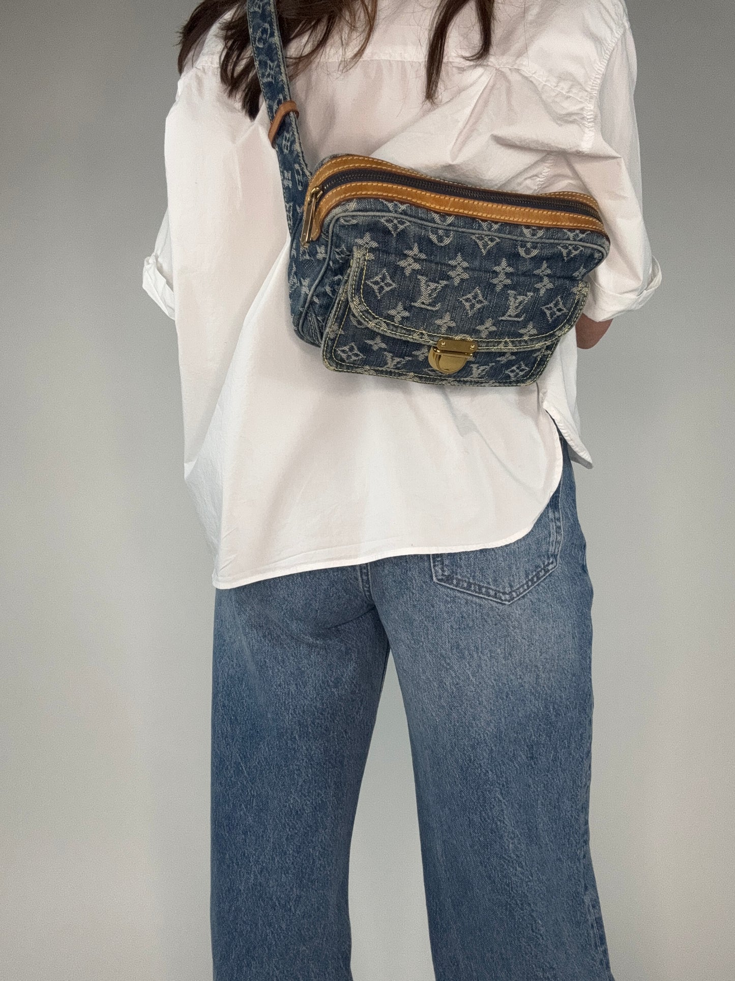 Louis Vuitton Denim Monogram Bum Bag