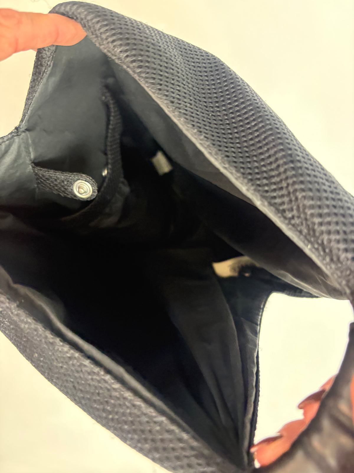 MM6 Maison Margiela Japanese Mesh Shoulder Bag — Black.