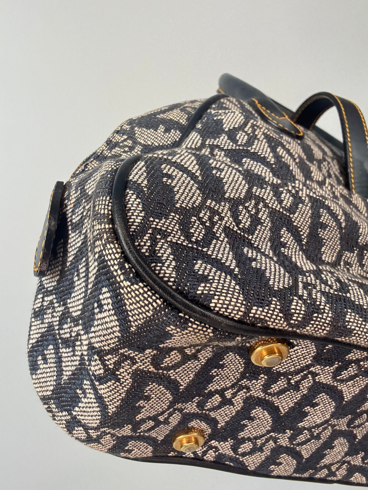 Christian Dior Double Saddle Bowler Small