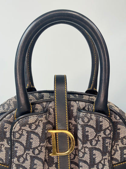 Christian Dior Double Saddle Bowler Small