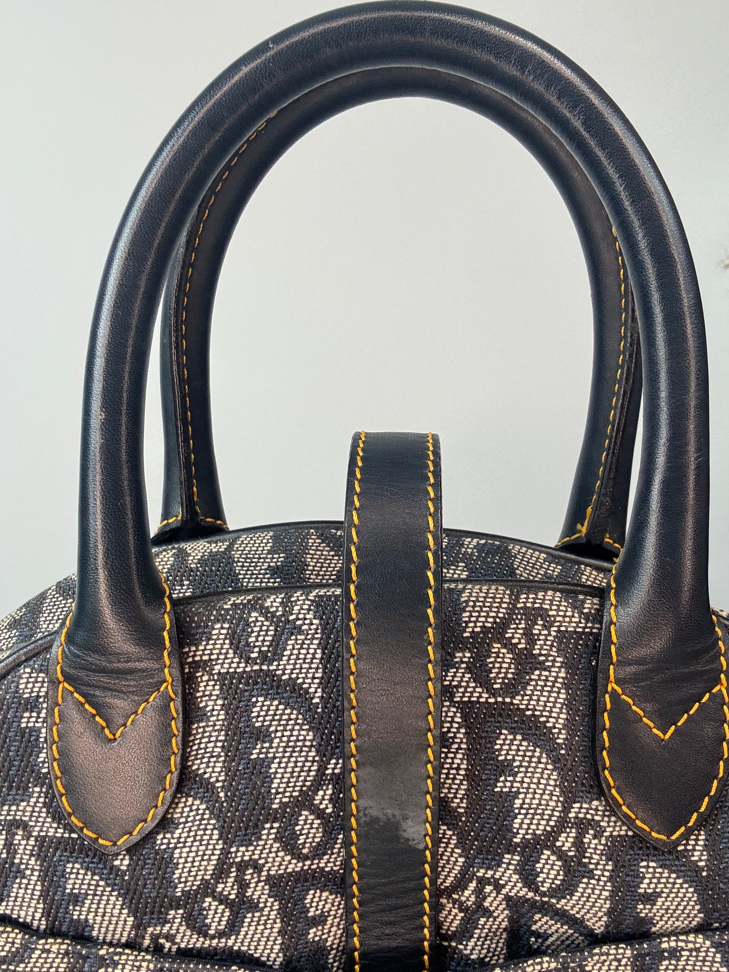 Christian Dior Double Saddle Bowler Small