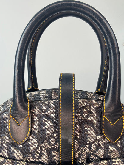 Christian Dior Double Saddle Bowler Small