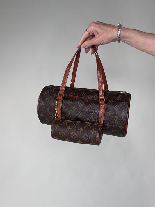 Louis Vuitton Vintage Papillon 30 With Baby Bag