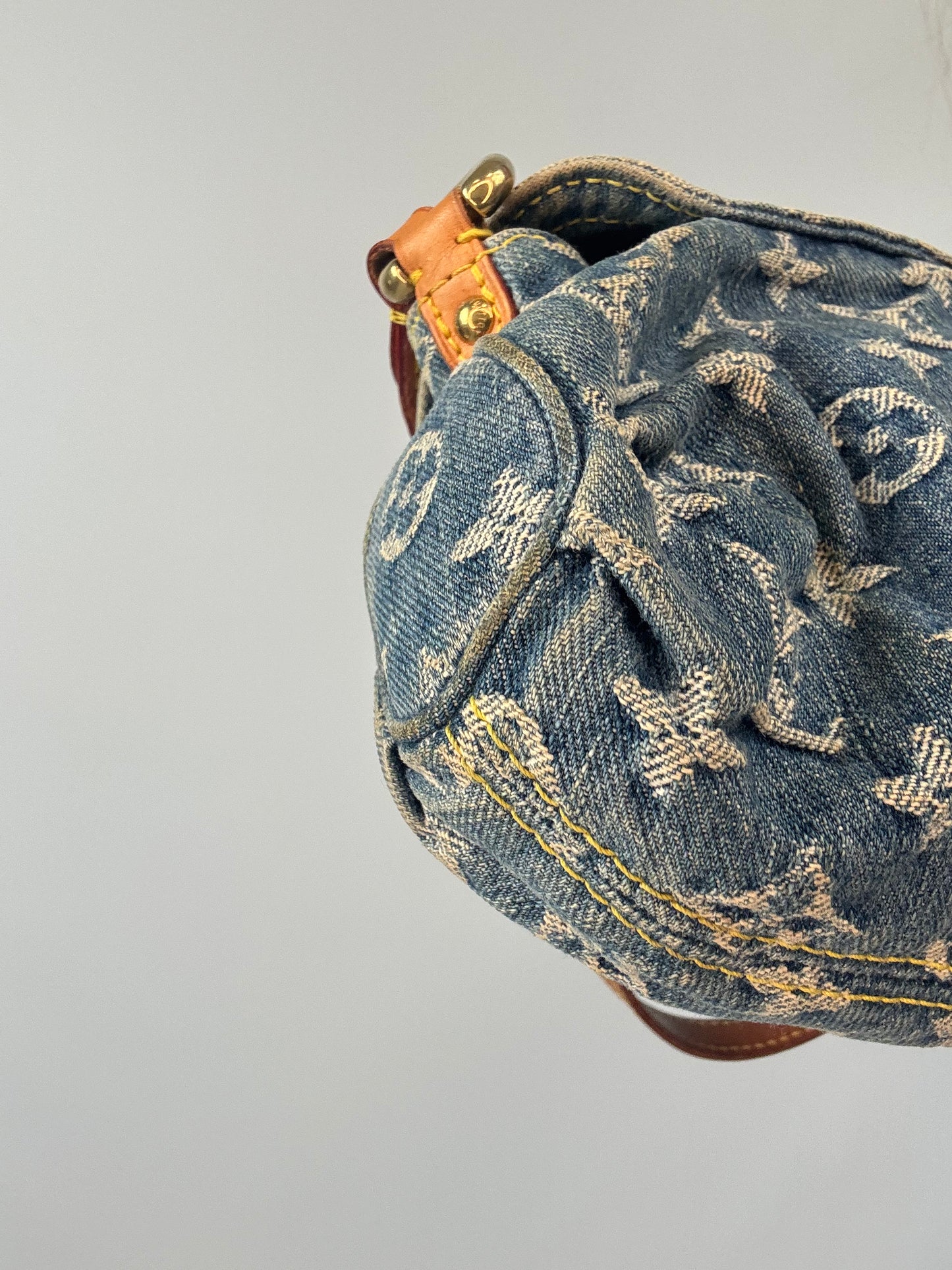 Louis Vuitton Monogram Denim Pleaty
