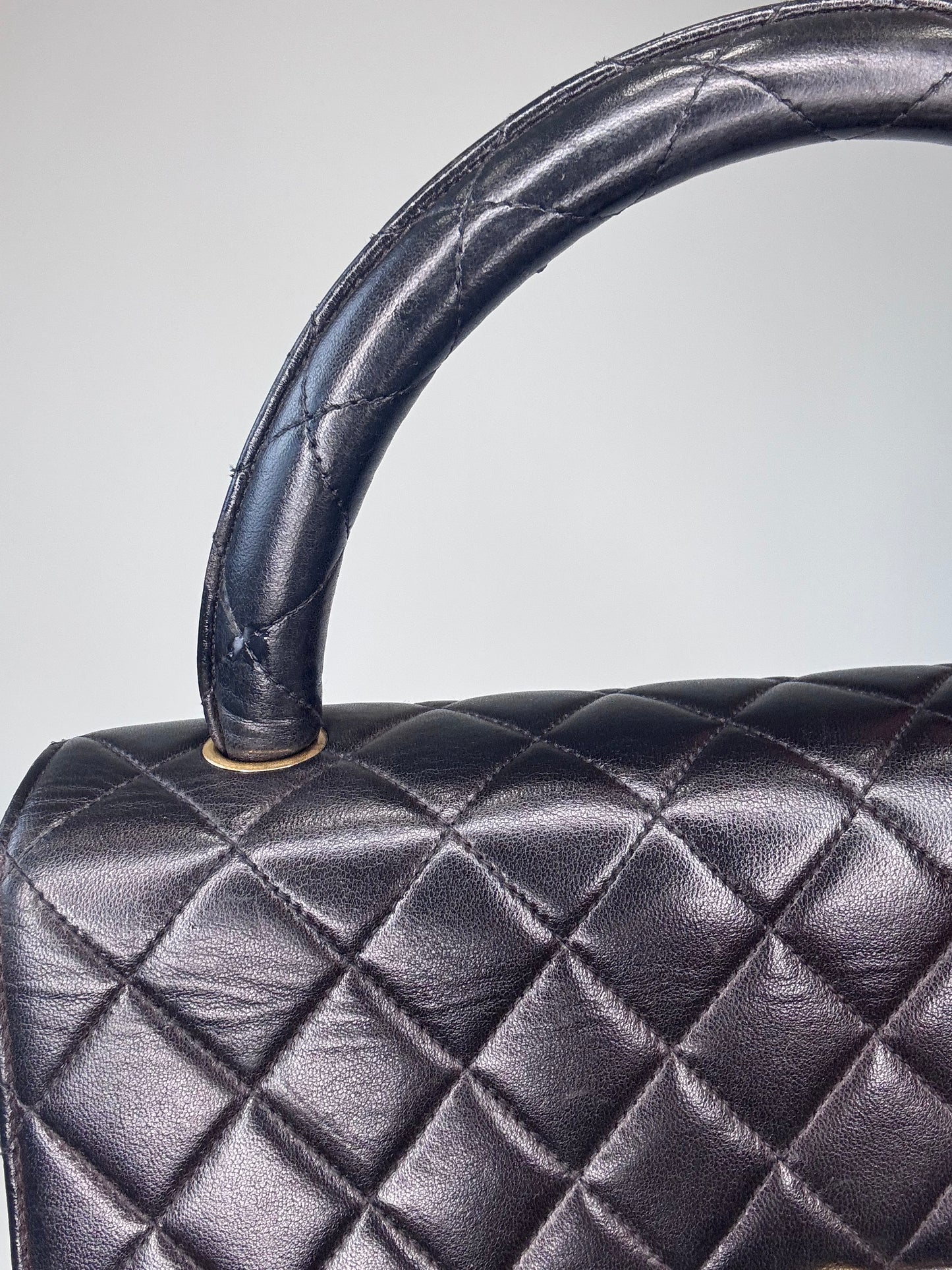 Chanel Vintage Parent Child Top Handle Bag
