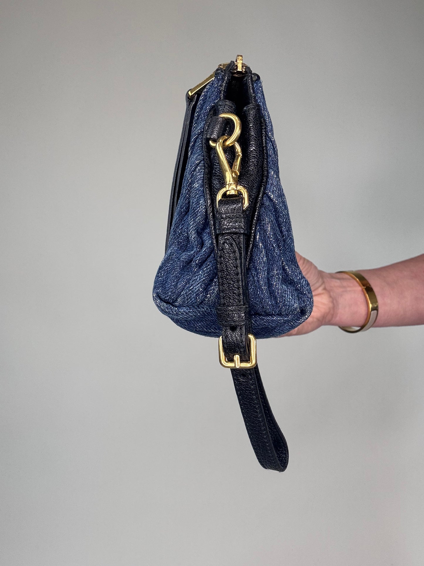 Miu Miu Denim Pouch