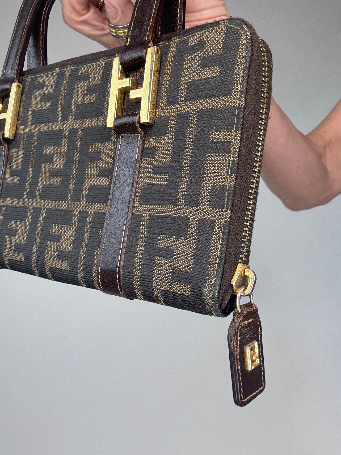 Fendi  Zucca Vintage Wallet Bag