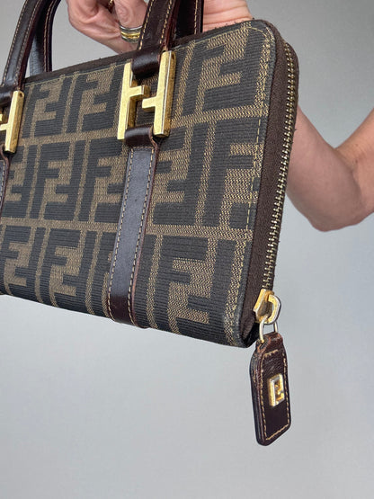 Fendi  Zucca Vintage Wallet Bag