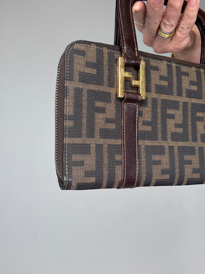 Fendi  Zucca Vintage Wallet Bag
