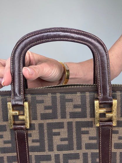 Fendi  Zucca Vintage Wallet Bag