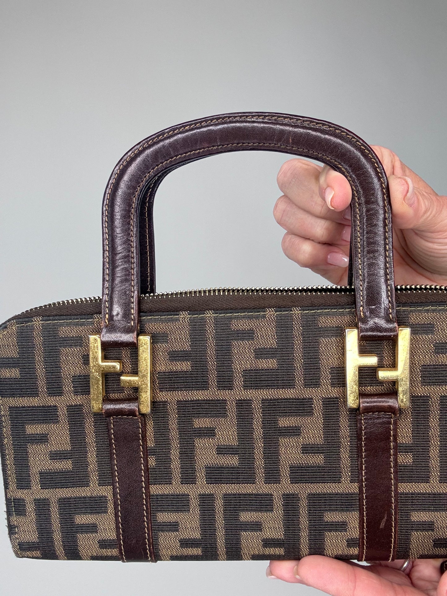 Fendi  Zucca Vintage Wallet Bag