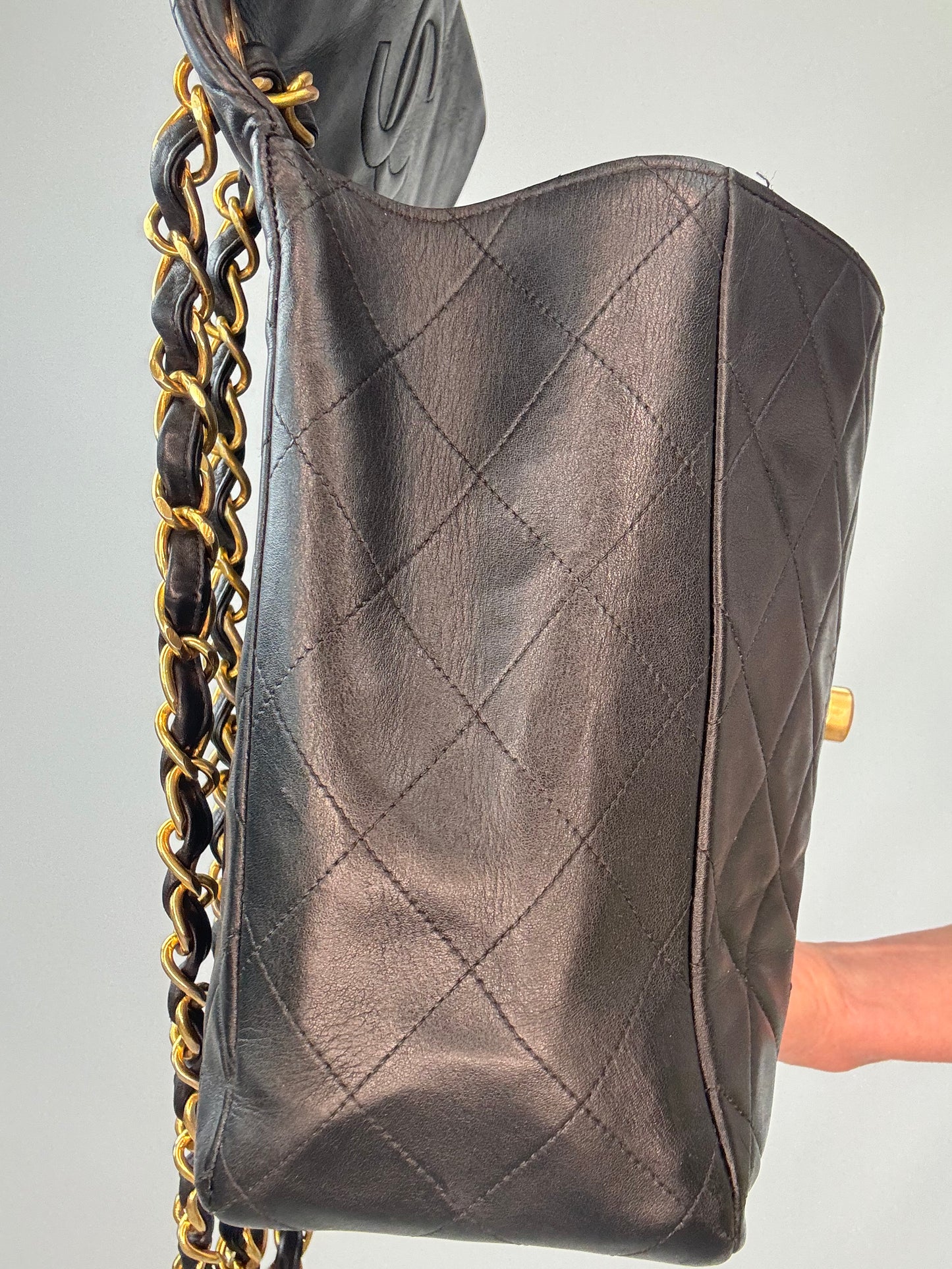 Chanel Classic Vintage  Maxi Jumbo XL Single Flap Bag