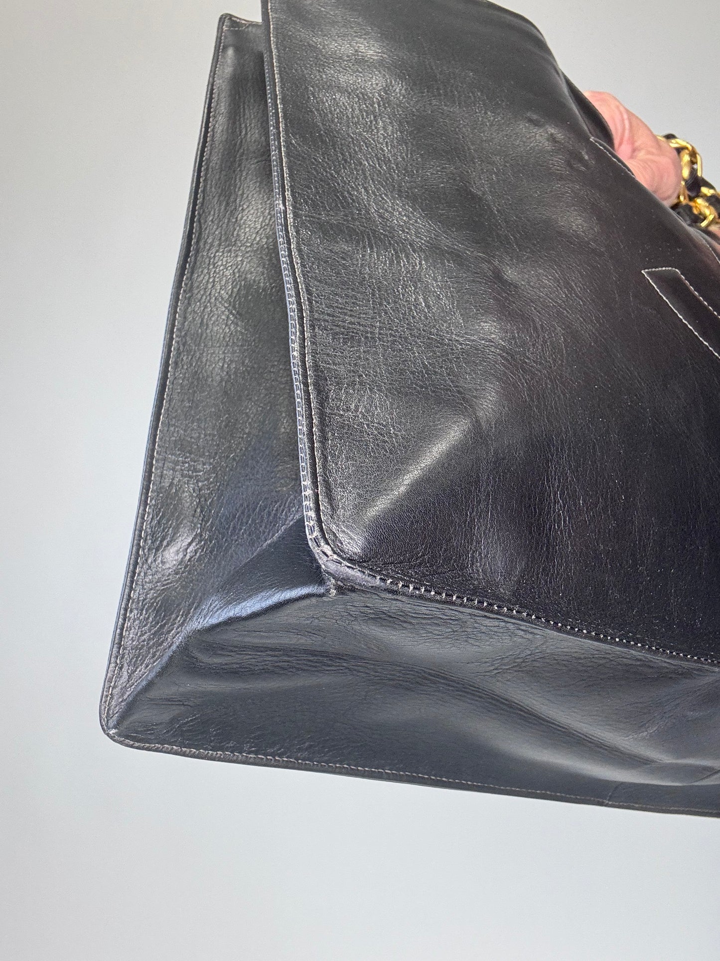 Chanel Vintage Deca Cocomark Tote
