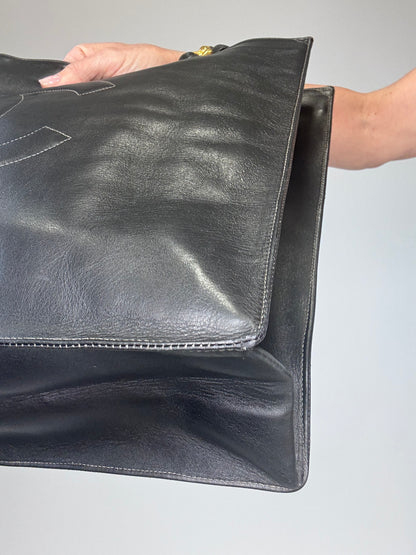 Chanel Vintage Deca Cocomark Tote