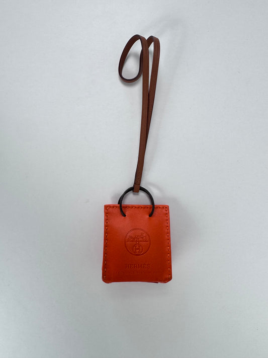 Hermes Sac Orange Bag Charm