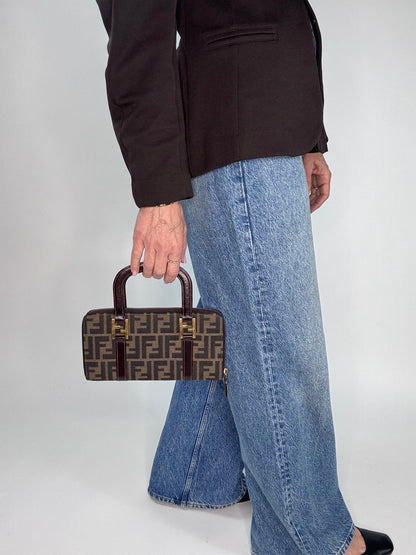 Fendi  Zucca Vintage Wallet Bag