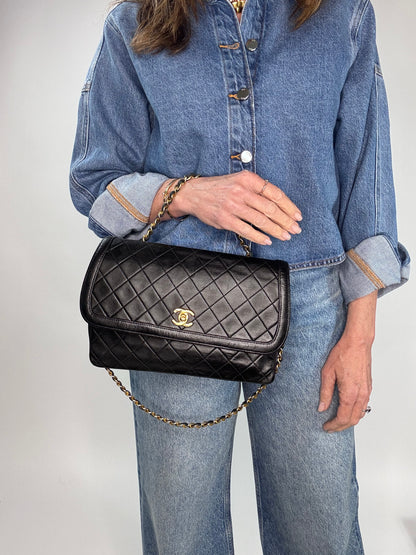 Chanel Timeless Vintage Single Flap with Baby