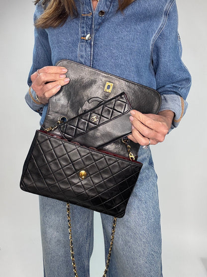 Chanel Timeless Vintage Single Flap with Baby