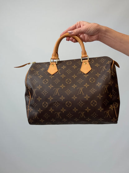 Louis Vuitton Monogran Speedy 30_ Vintage