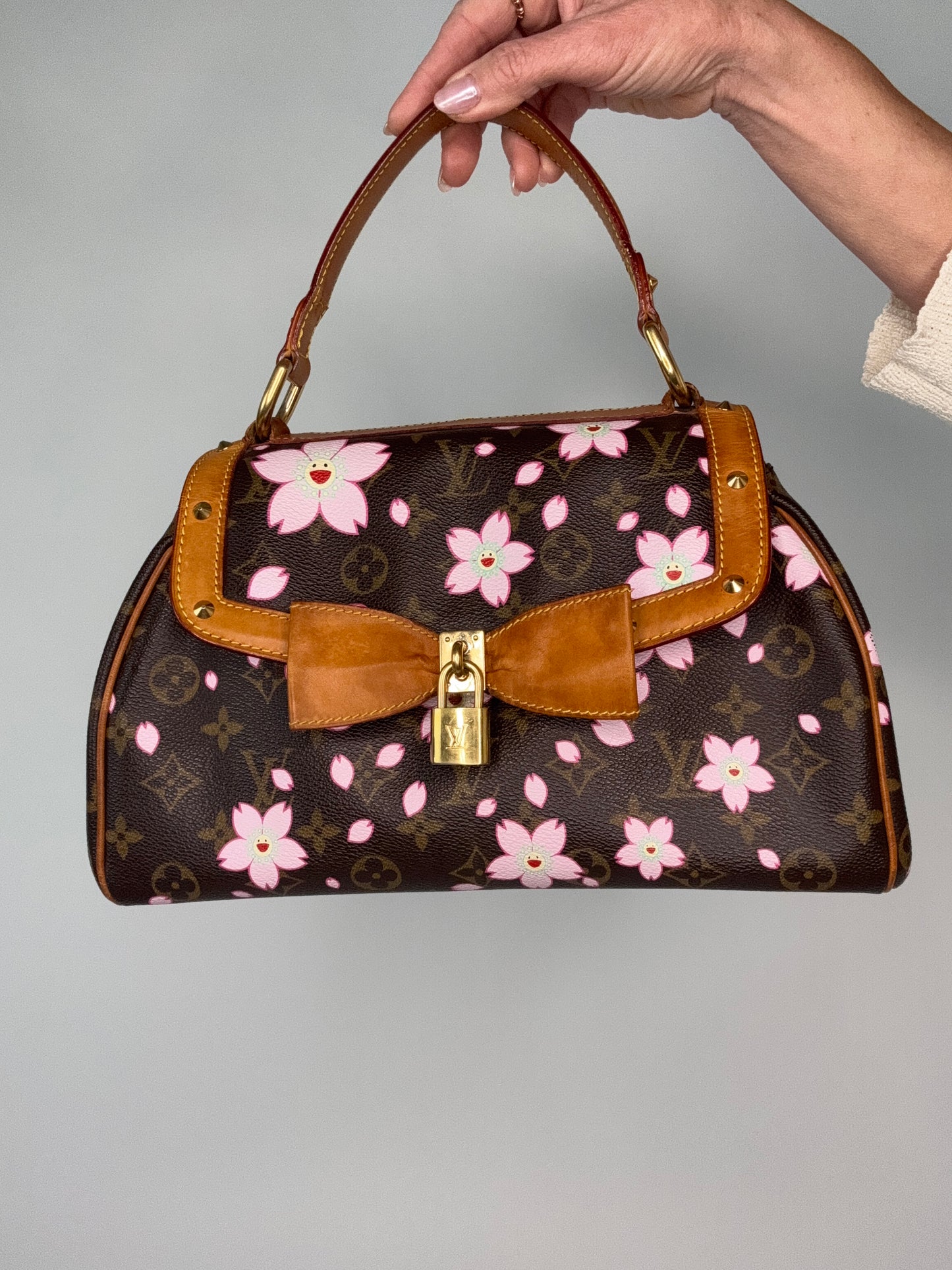 Louis Vuitton Takashi Murakami Cherry Blossom Vintage Retro Bag