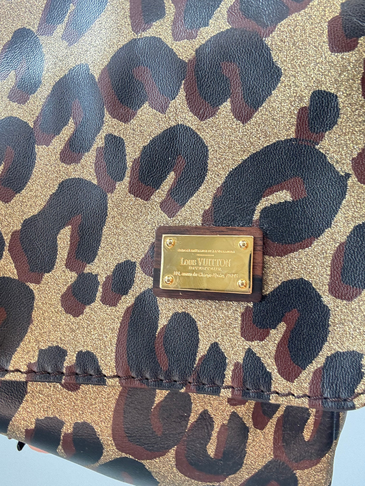 Louis Vuitton Nocturne African Queen Clutch