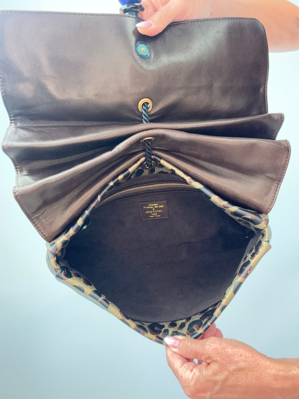 Louis Vuitton Nocturne African Queen Clutch