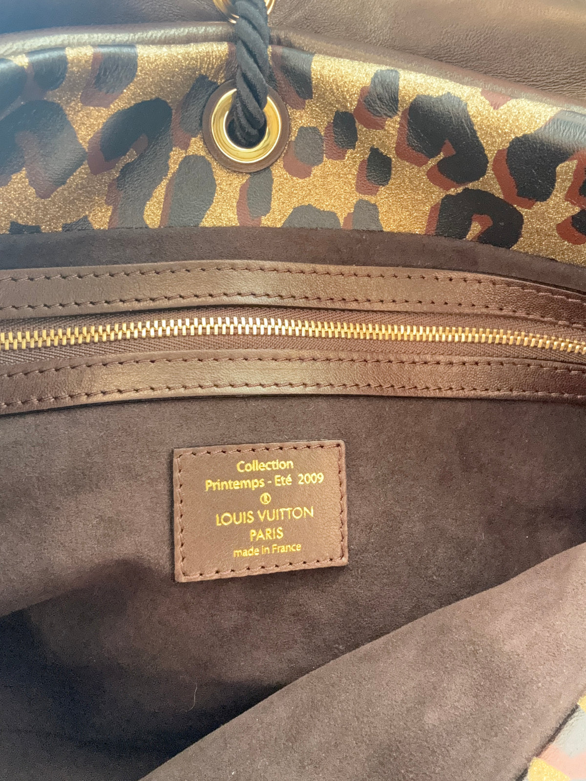 Louis Vuitton Nocturne African Queen Clutch