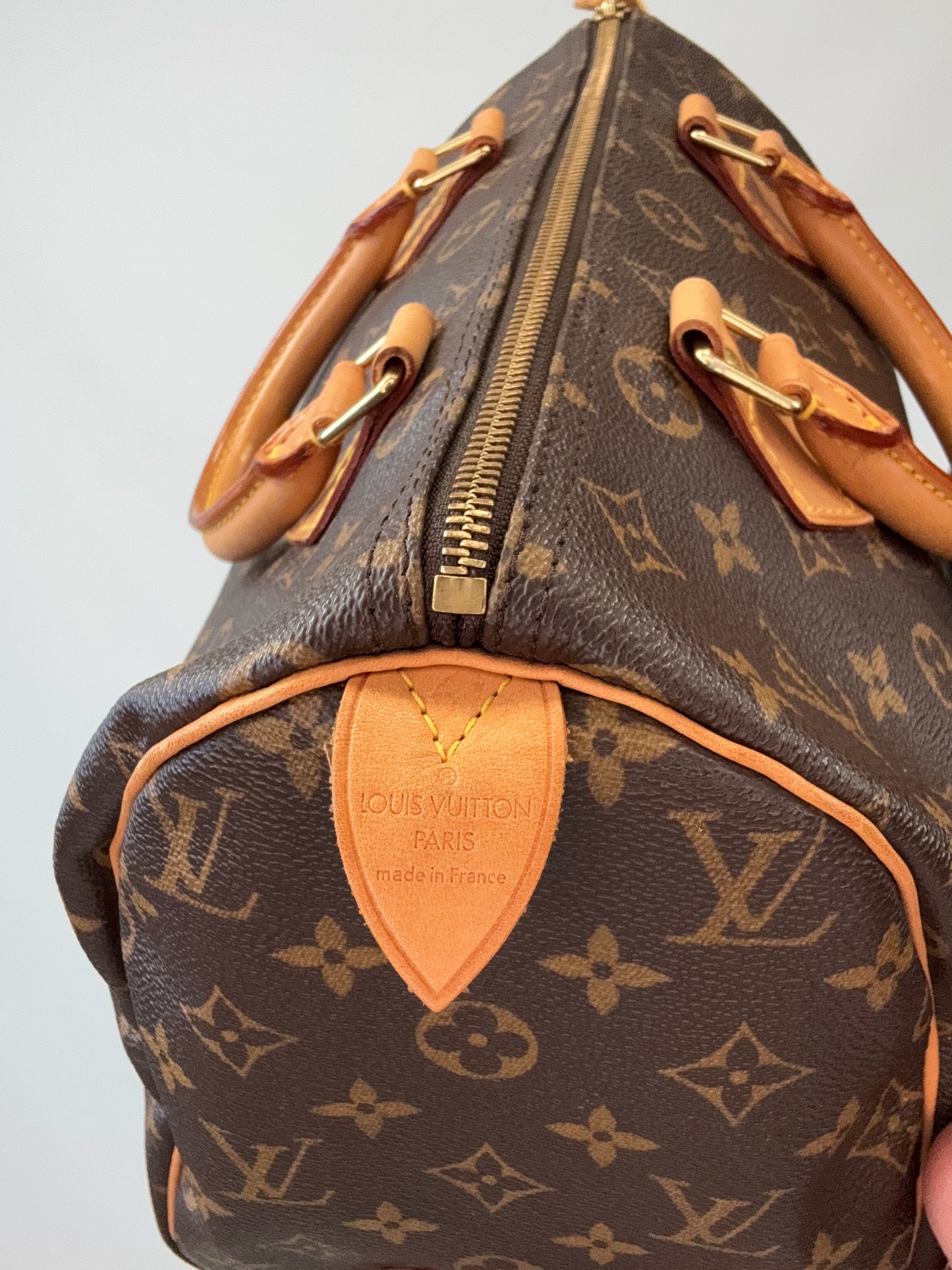 Louis Vuitton Monogran Speedy 30_ Vintage