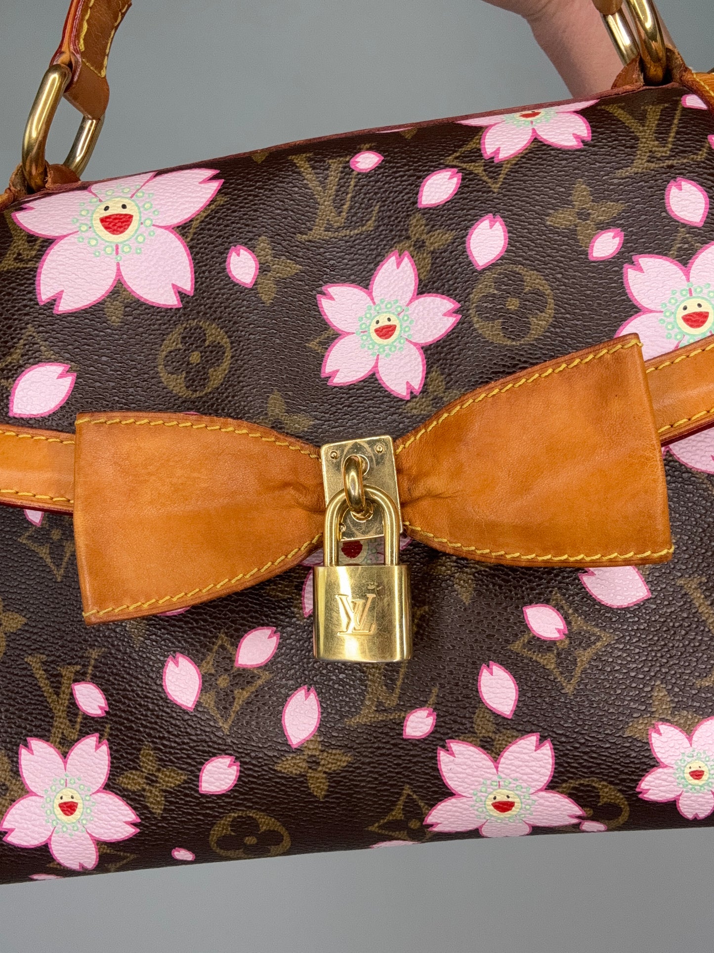 Louis Vuitton Takashi Murakami Cherry Blossom Vintage Retro Bag