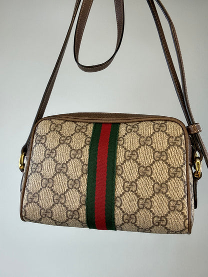 GUCCI Ophidia GG Supreme Mini Bag Shoulder Bag