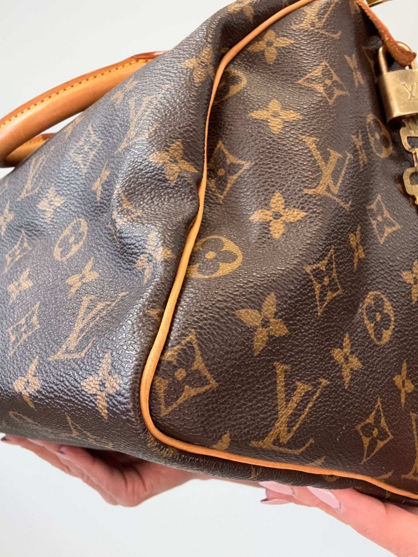 Louis Vuitton Monogran Speedy 30_ Vintage