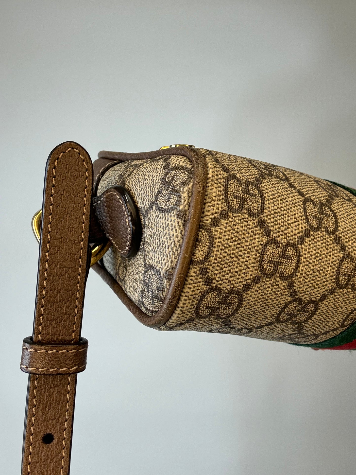 GUCCI Ophidia GG Supreme Mini Bag Shoulder Bag