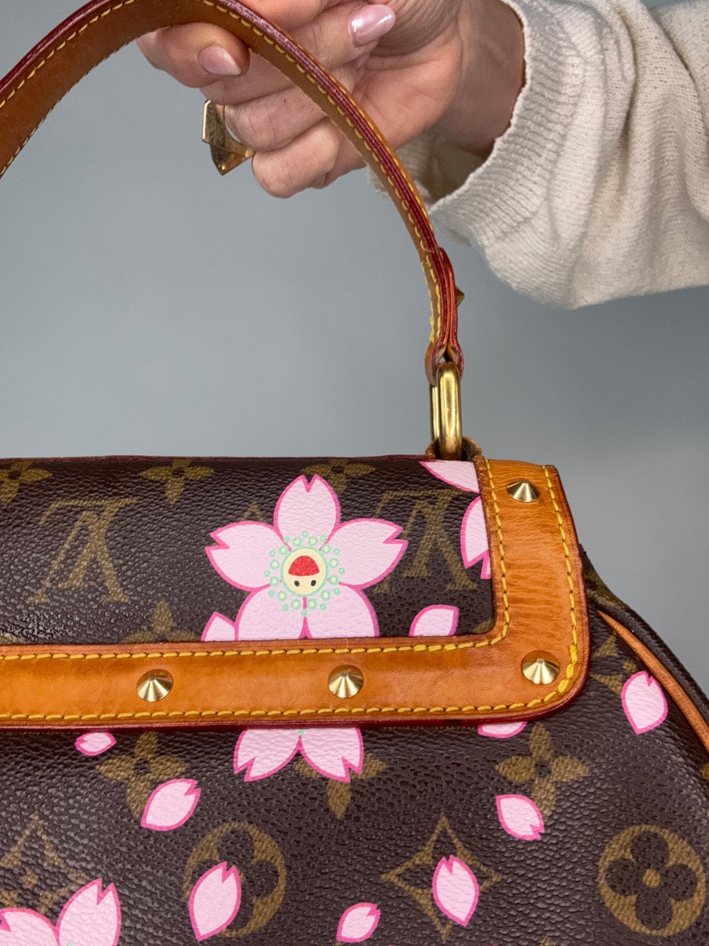 Louis Vuitton Takashi Murakami Cherry Blossom Vintage Retro Bag