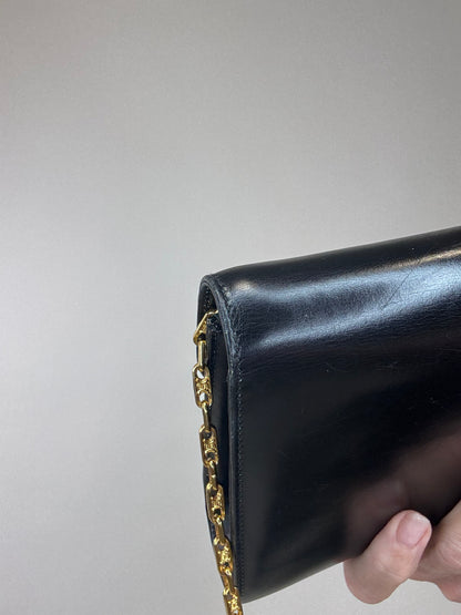 Celine Vintage Carriage Triomphe Chain Bag