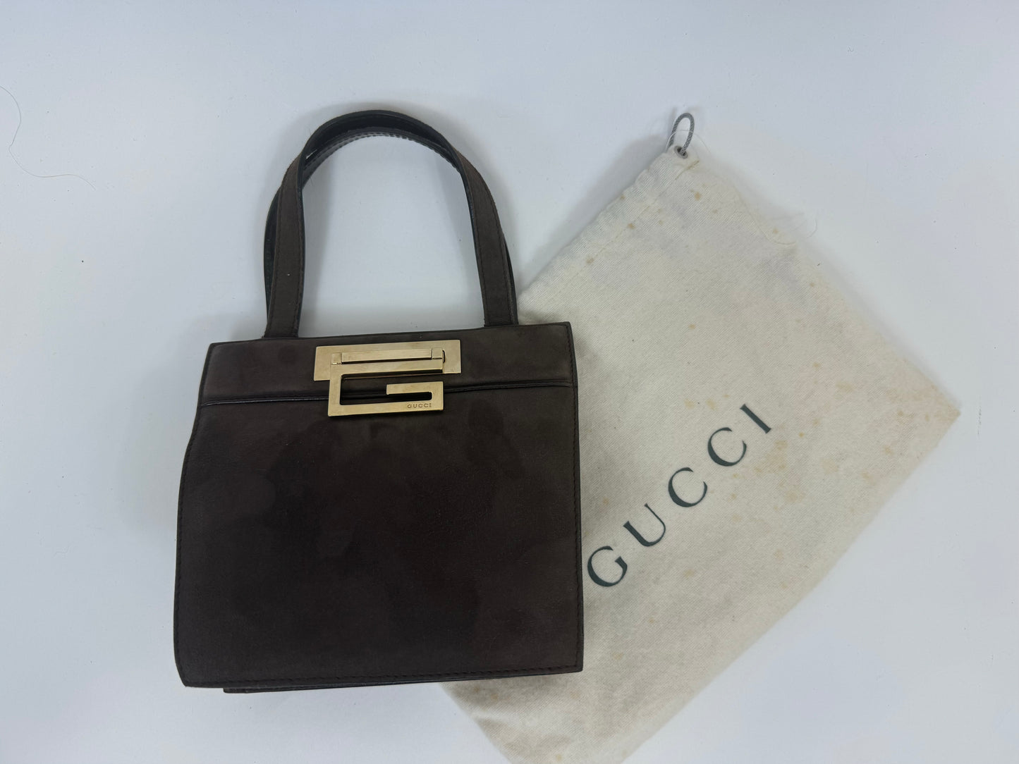 Gucci Vintage Suede Mini bag