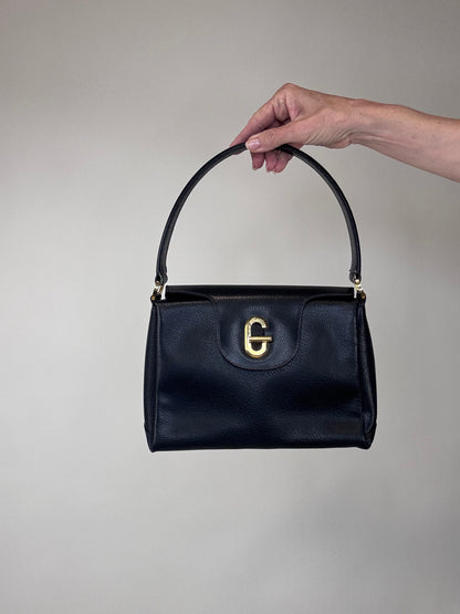 Gucci Rare G Turnlock Top Handle Bag