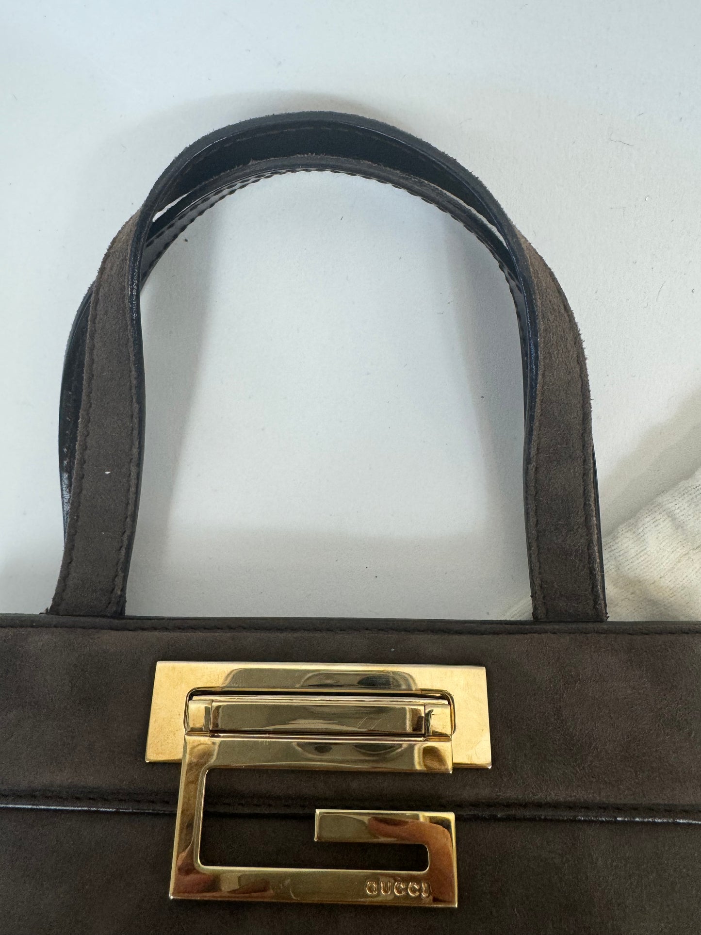 Gucci Vintage Suede Mini bag