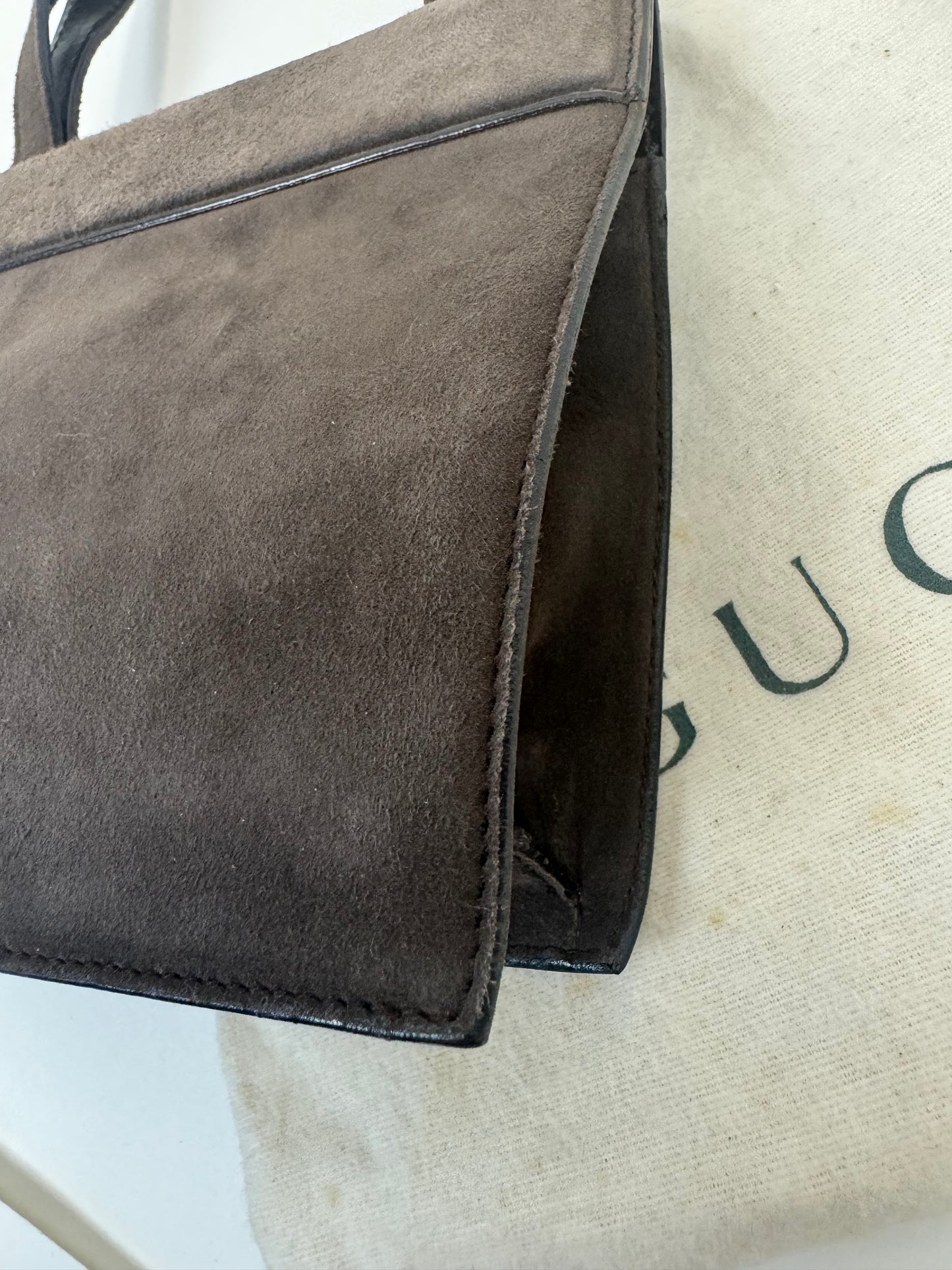 Gucci Vintage Suede Mini bag