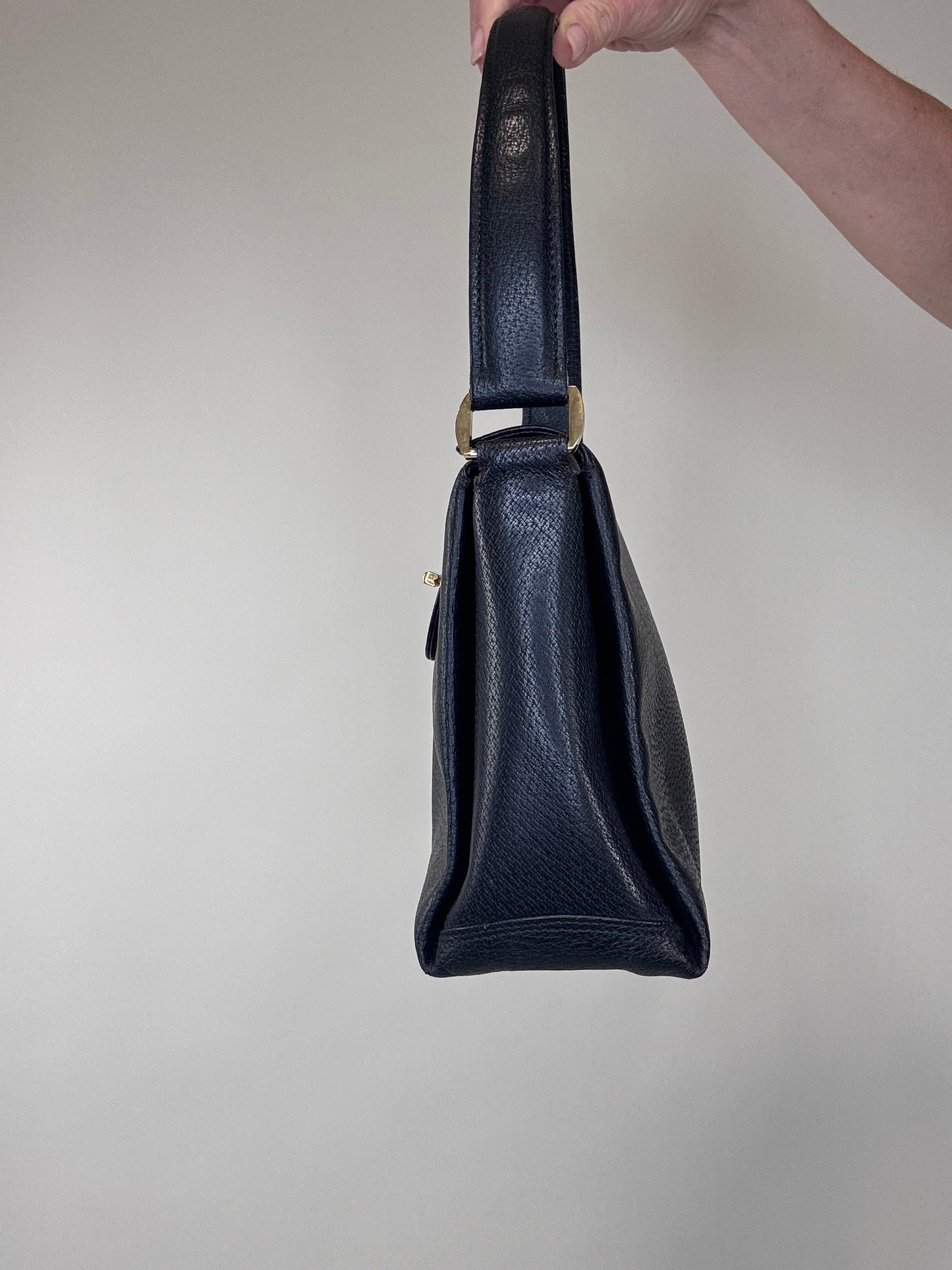 Gucci Rare G Turnlock Top Handle Bag