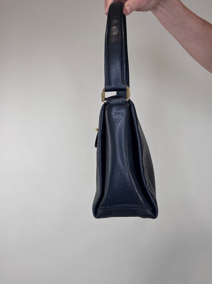 Gucci Rare G Turnlock Top Handle Bag