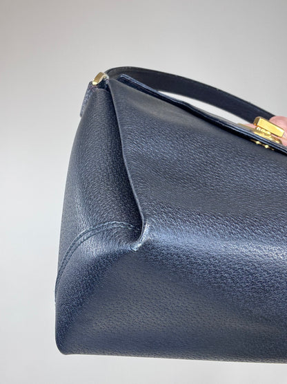 Gucci Rare G Turnlock Top Handle Bag