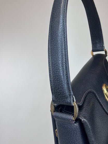 Gucci Rare G Turnlock Top Handle Bag