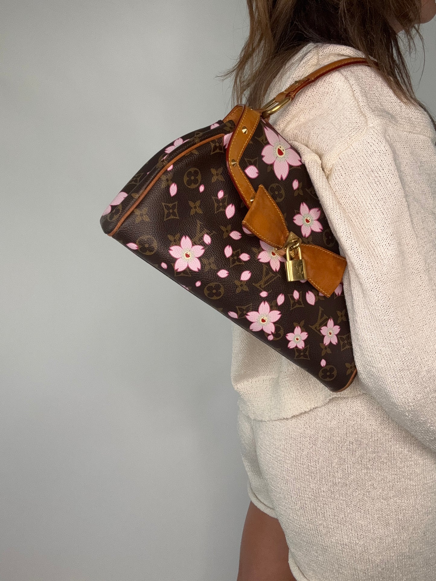 Louis Vuitton Takashi Murakami Cherry Blossom Vintage Retro Bag