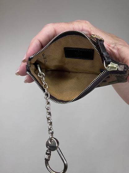 Fendi Zucca Coin Key Pouch