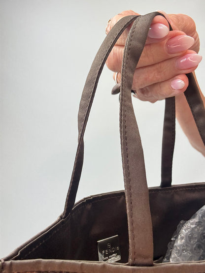 Fendi Vintage Leopard Pony Hair Small Tote