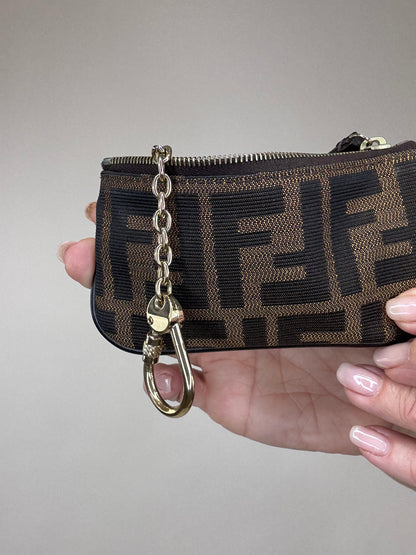 Fendi Zucca Coin Key Pouch