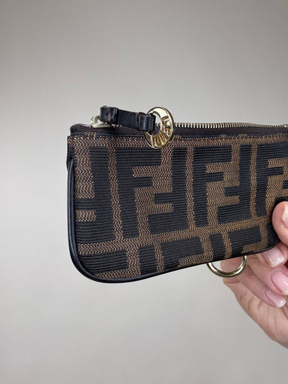 Fendi Zucca Coin Key Pouch