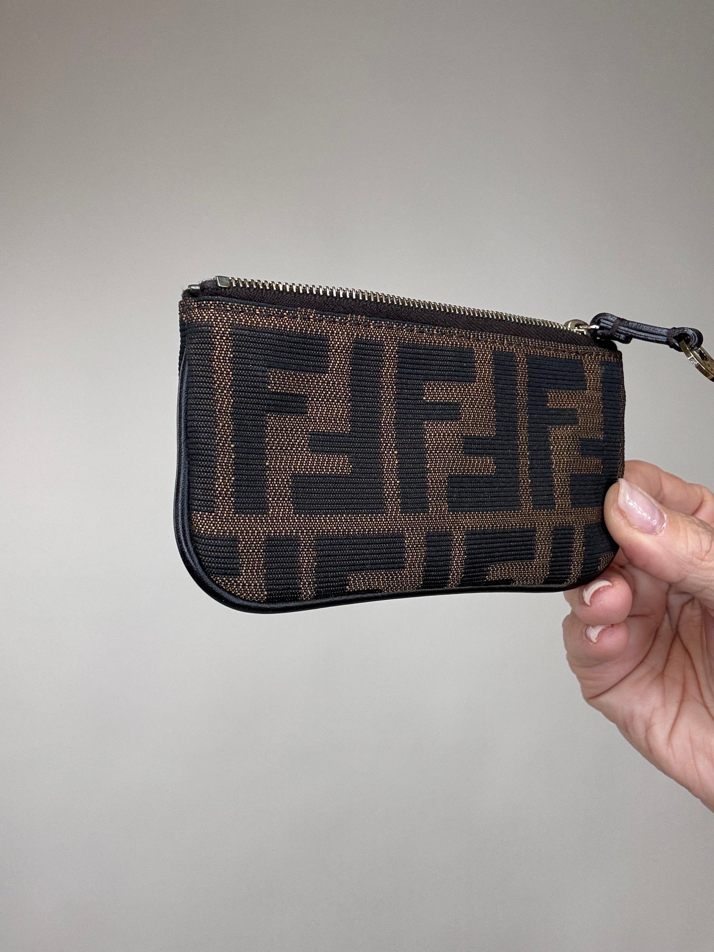 Fendi Zucca Coin Key Pouch