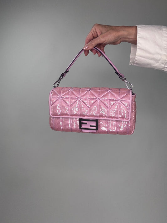 Fendi 1997 Re-Edition Glitter Two Way Bag
